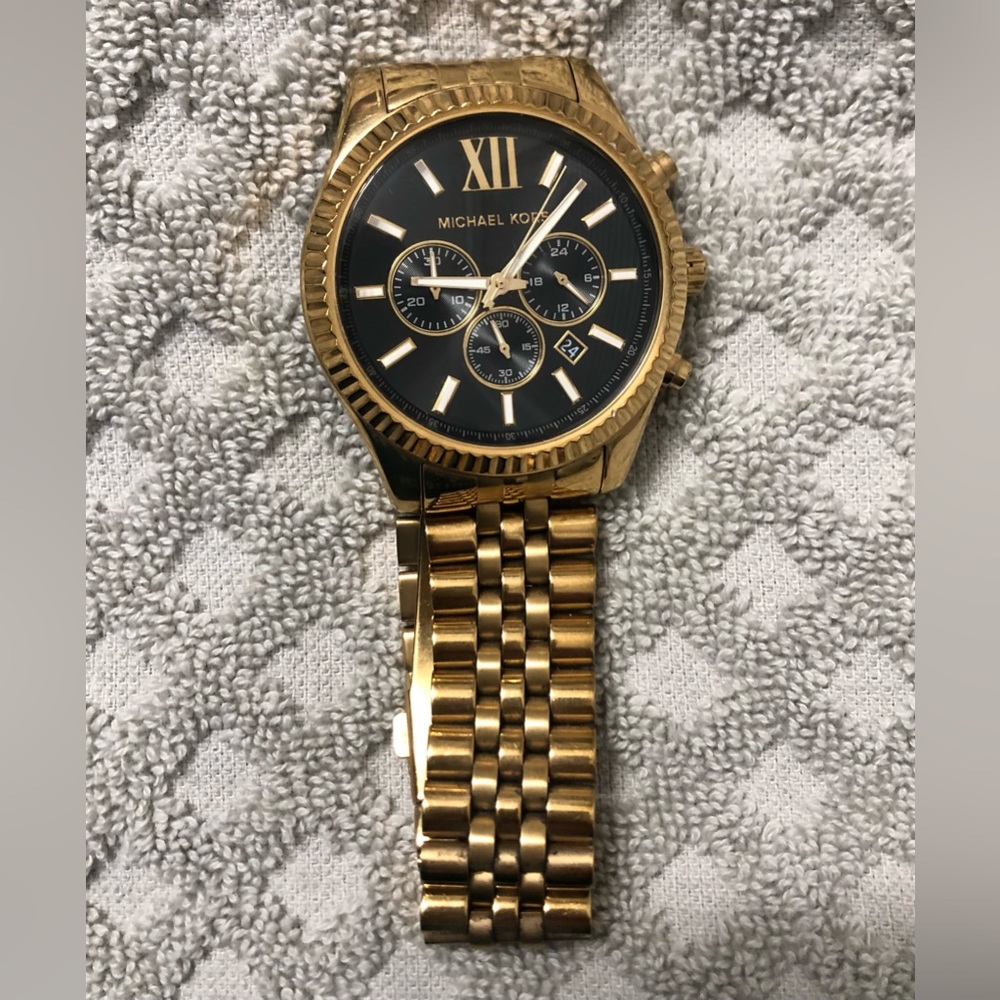 Gold Michael Kors Men’s Watch